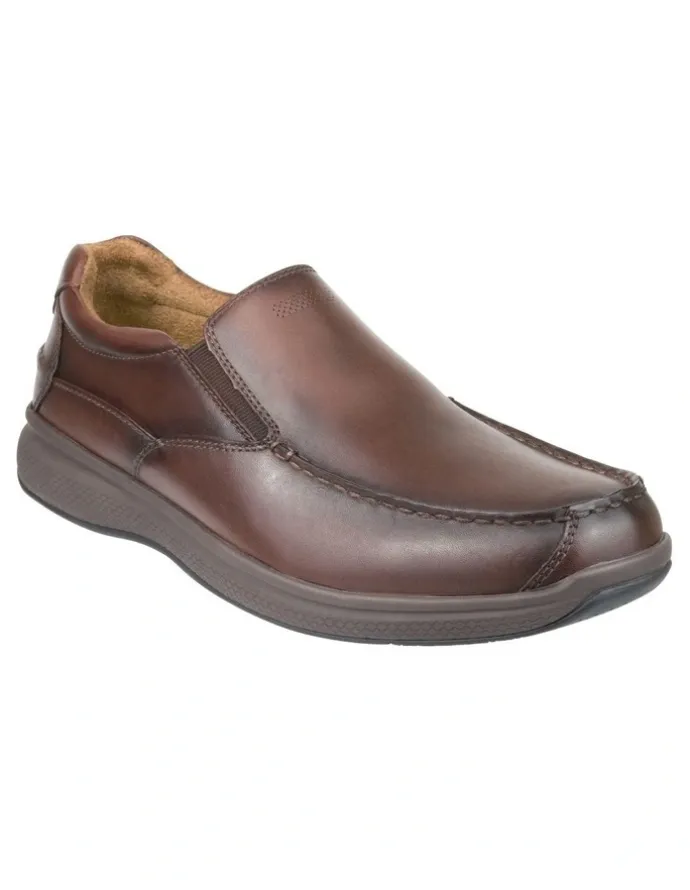 Florsheim Great Lakes Slip On Casual Shoes in Redwood