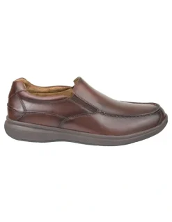 Florsheim Great Lakes Slip On Casual Shoes in Redwood