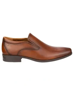 Florsheim Jackson Slip-on Leather Shoe in Tan