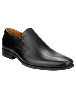 Florsheim Jackson Slip-on Leather Shoe in Black