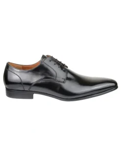 Florsheim Kabul Plain Toe Derby Shoes in Black