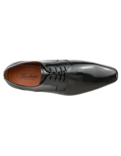 Florsheim Kabul Plain Toe Derby Shoes in Black
