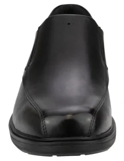Florsheim Kore Pro Slip On Leather Shoes in Black