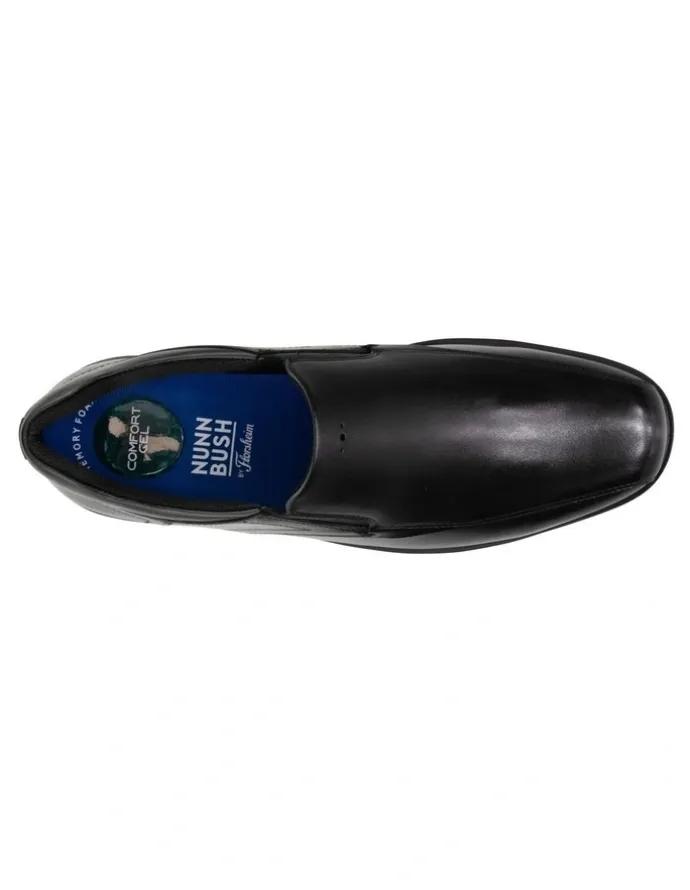 Florsheim Kore Pro Slip On Leather Shoes in Black