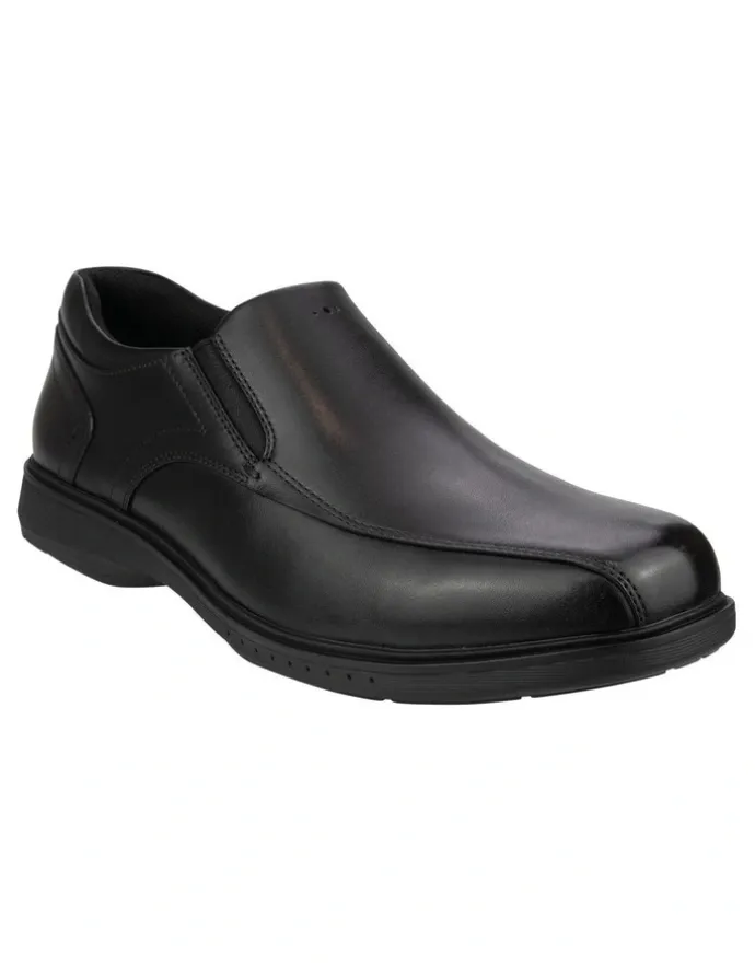 Florsheim Kore Pro Slip On Leather Shoes in Black