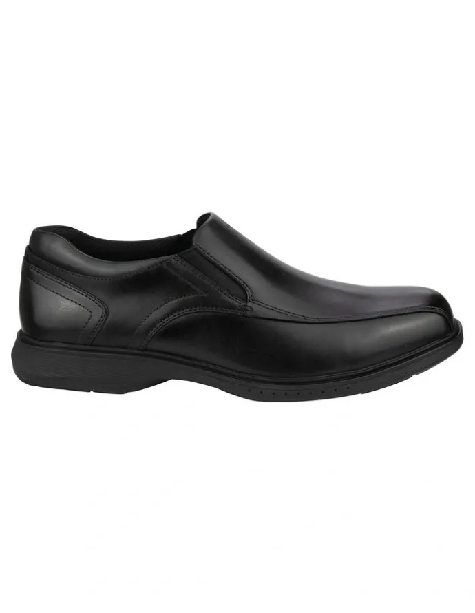 Florsheim Kore Pro Slip On Leather Shoes in Black