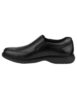Florsheim Kore Pro Slip On Leather Shoes in Black
