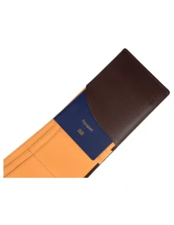 Florsheim Midway Leather Passport Wallet in Brown