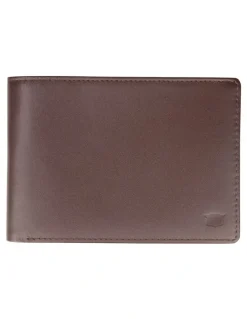 Florsheim Midway Leather Passport Wallet in Brown