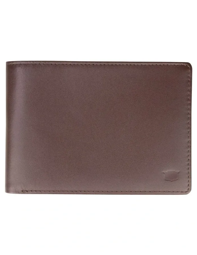Florsheim Midway Leather Passport Wallet in Brown