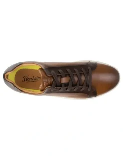 Florsheim Monopoli Lace To Toe Sneaker in Tan