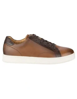 Florsheim Monopoli Lace To Toe Sneaker in Tan