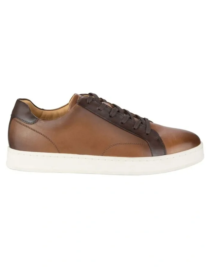 Florsheim Monopoli Lace To Toe Sneaker in Tan