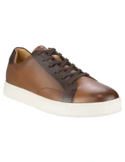 Florsheim Monopoli Lace To Toe Sneaker in Tan