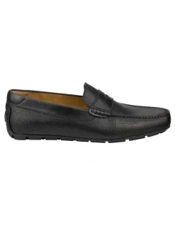 Florsheim Motor Moc Toe Penny Driver Shoes in Black