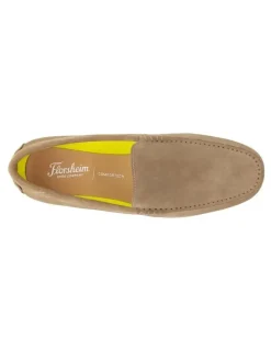 Florsheim Motor Moc Toe Venetian Driver Shoes in Sand