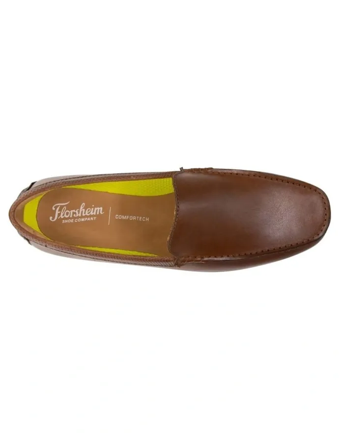 Florsheim Motor Moc Toe Venetian Driver Shoes in Tan
