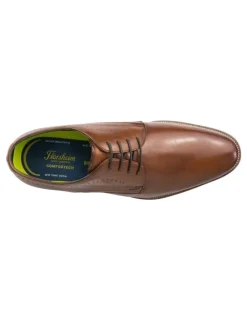 Florsheim Nimbus Plain Toe Derby Wide Width Shoes in Tan