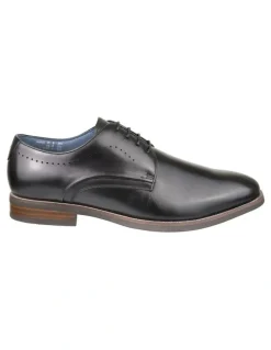 Florsheim Nimbus Plain Toe Derby Wide Width Shoes in Black