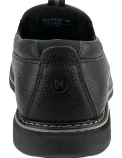 Florsheim Otto Moc Toe Slip On Shoes in Black