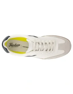 Florsheim Pace T-Toe Lace Up Sneaker in Bone