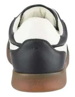 Florsheim Pace T-Toe Lace Up Sneaker in Black