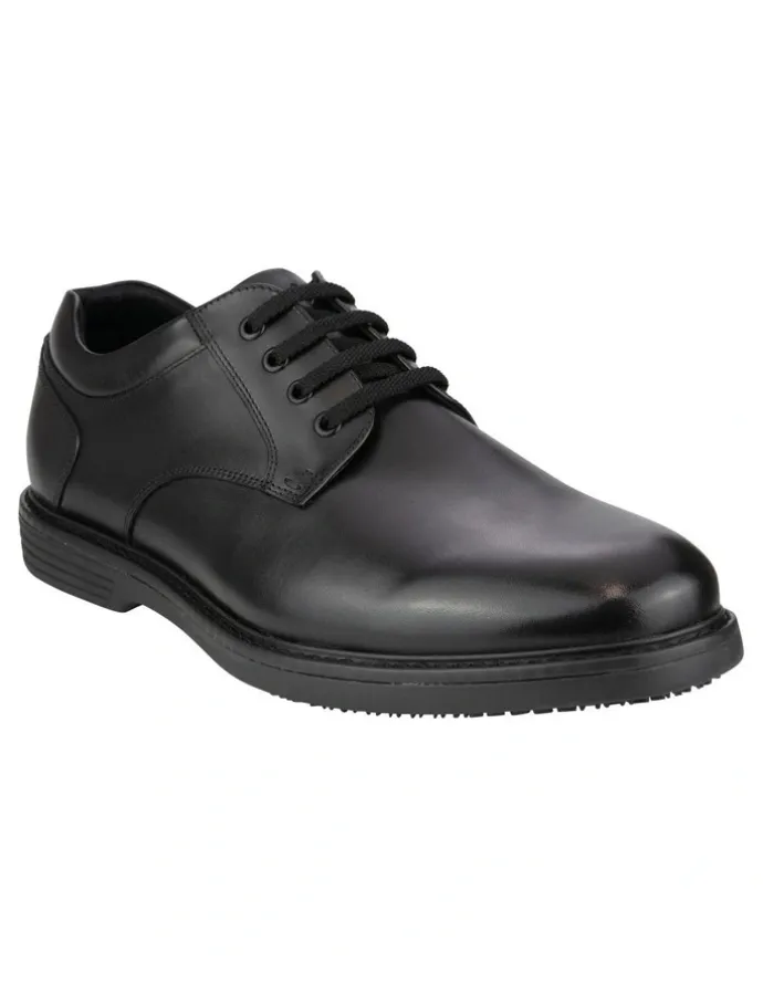 Florsheim Raptor Plain Toe Derby Shoes in Black