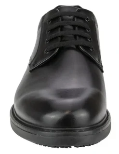 Florsheim Raptor Plain Toe Derby Shoes in Black