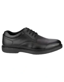 Florsheim Raptor Plain Toe Derby Shoes in Black