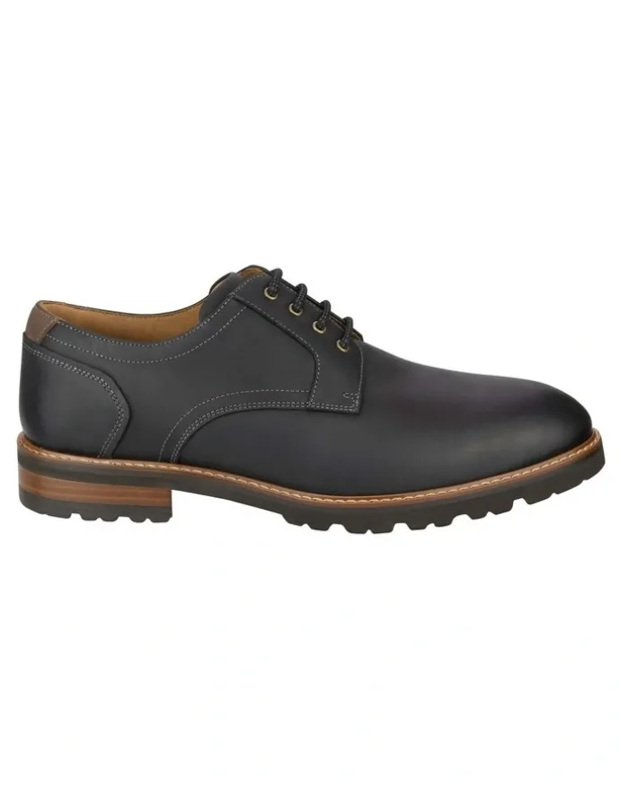 Florsheim Renegade Plain Toe Derby in Black