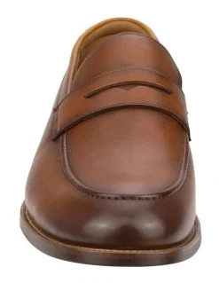 Florsheim Rucci Penny Moc Toe Loafer in Brown