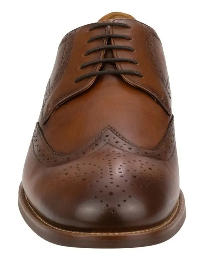 Florsheim Rucci Wingtip in Cognac