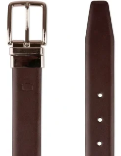 Florsheim Seagul Reversible Leather Belt in Brown