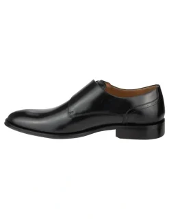 Florsheim Sentinel Monk Strap Shoes in Black
