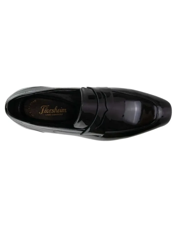 Florsheim Tux Moc Toe Penny Slip On Shoes in Midnight