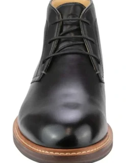 Florsheim Anthem Plain Toe Chukka Boot in Black