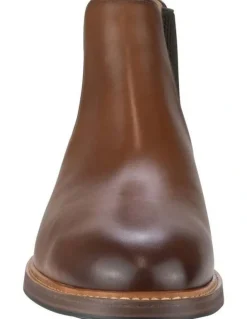 Florsheim Anthem Plain Toe Chelsea Boot in Brown