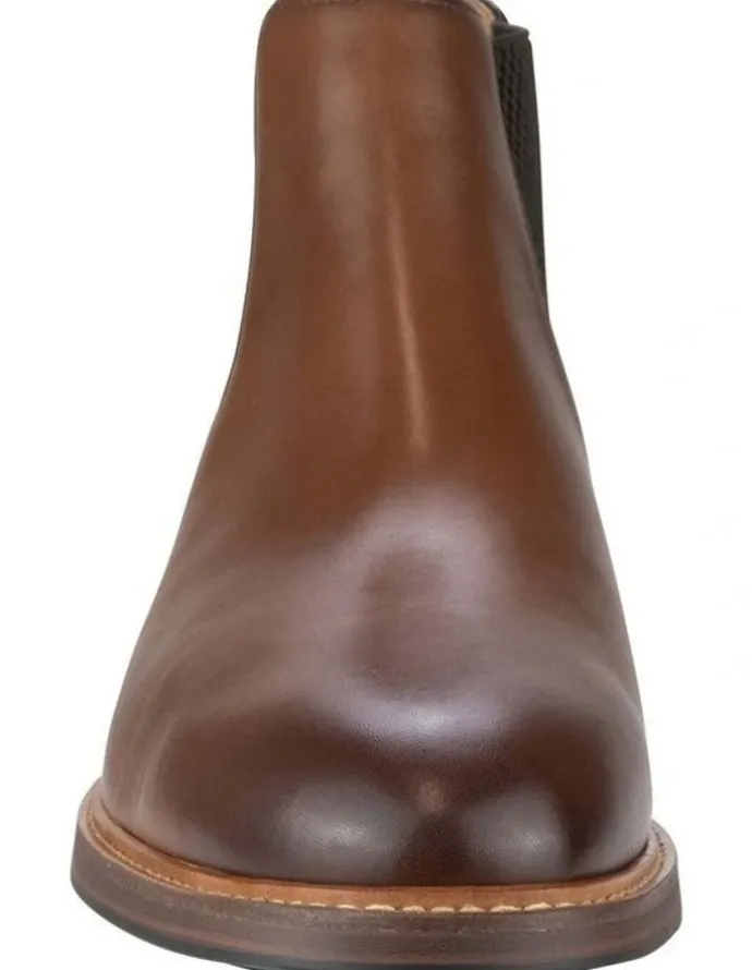 Florsheim Anthem Plain Toe Chelsea Boot in Brown