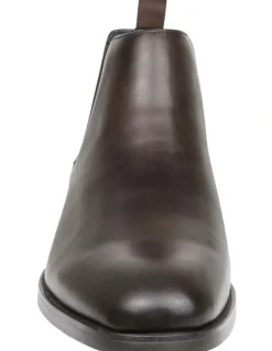 Florsheim Ceduna Chelsea Medium Width Boots in Dark Brown