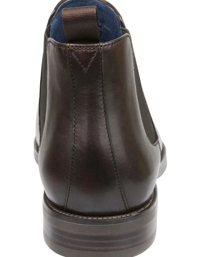 Florsheim Ceduna Chelsea Medium Width Boots in Dark Brown