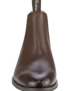 Florsheim Chadwick Plain Toe Chelsea Boot in Brown
