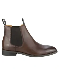 Florsheim Chadwick Plain Toe Chelsea Boot in Brown