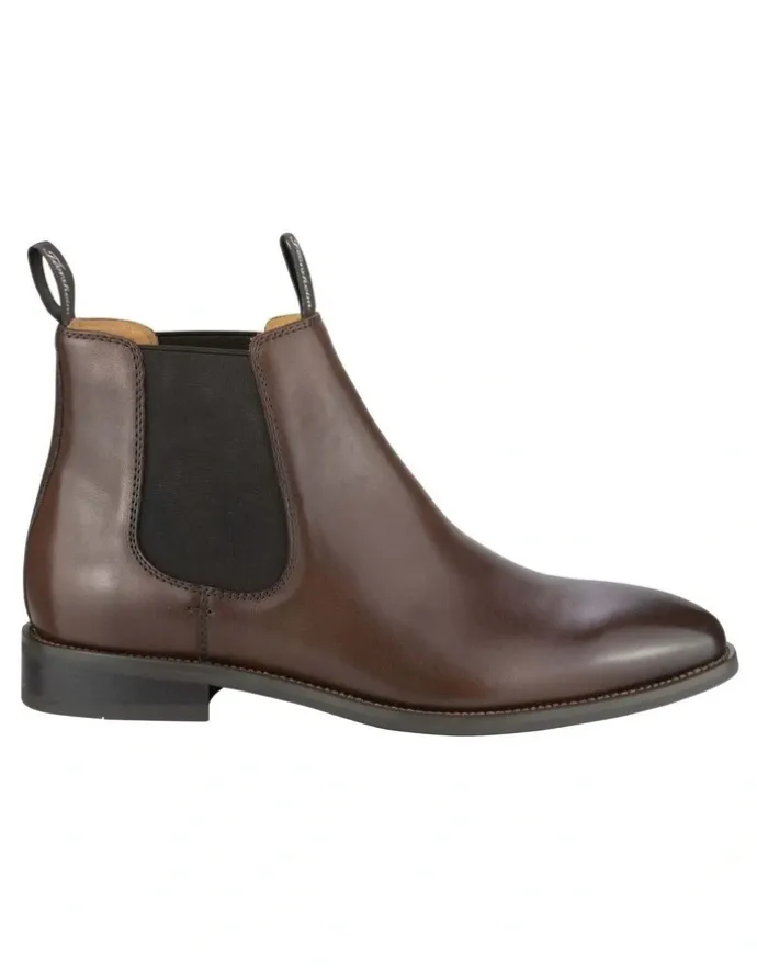 Florsheim Chadwick Plain Toe Chelsea Boot in Brown