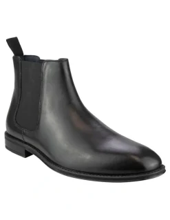 Florsheim Chatham Plain Toe Chelsea Boot in Black