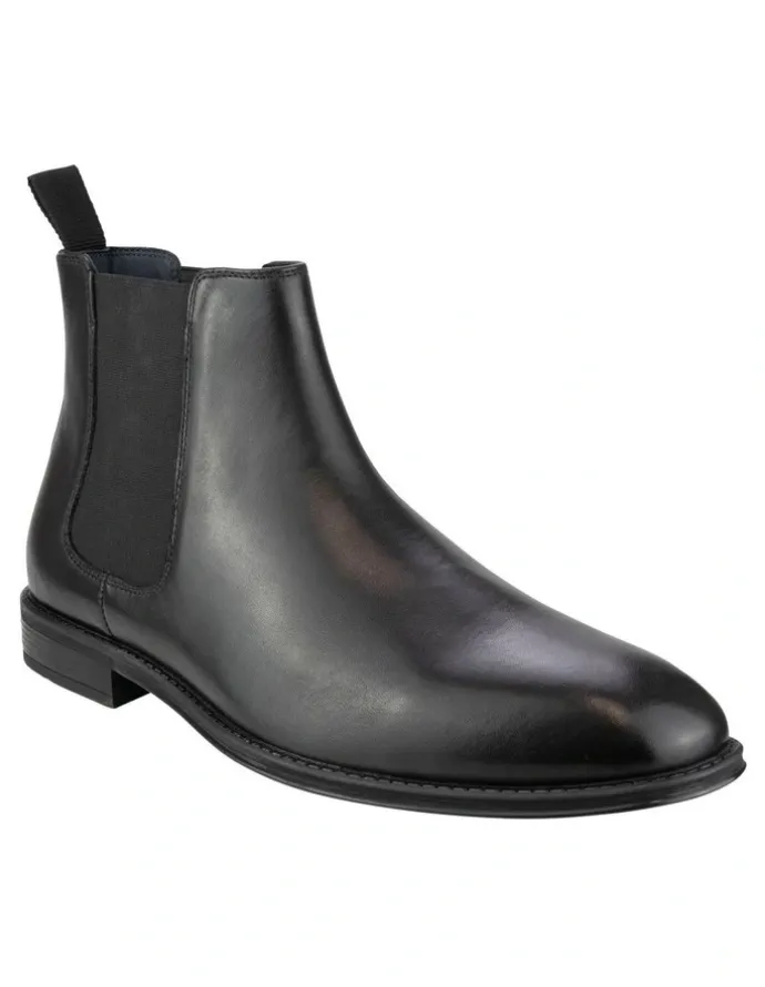 Florsheim Chatham Plain Toe Chelsea Boot in Black