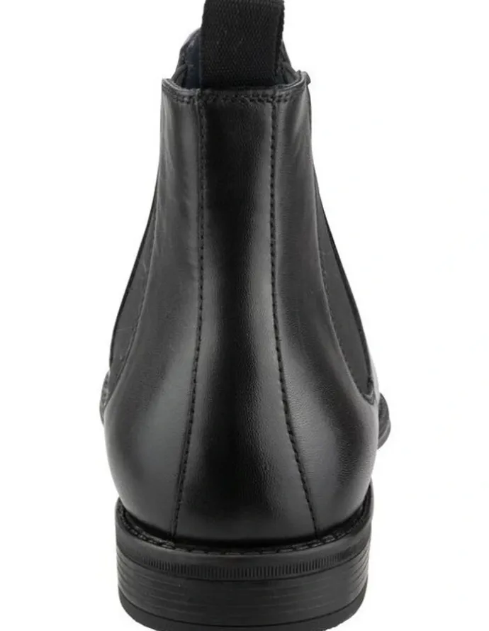 Florsheim Chatham Plain Toe Chelsea Boot in Black