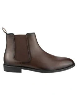 Florsheim Chatham Plain Toe Chelsea Boot in Brown
