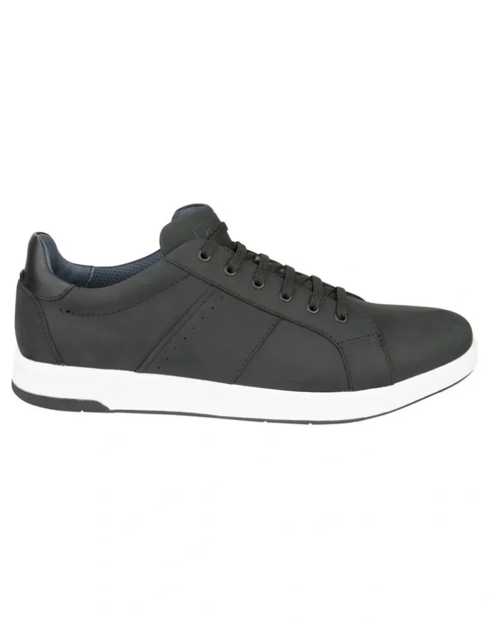 Florsheim Crossover Lace To Toe Sneaker in Nero