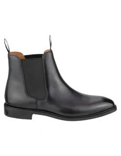 Florsheim Flinders Plain Toe Chelsea Boot in Black