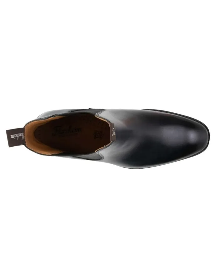 Florsheim Flinders Plain Toe Chelsea Boot in Black